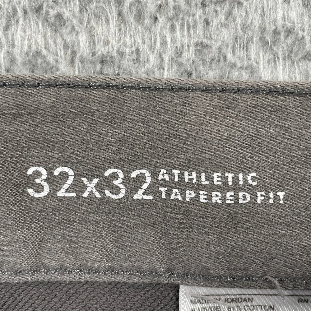 Banana Republic Pants Mens 32x32 Gray Traveler Athletic Tapered Fit Chino